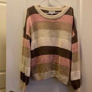 boutique striped sweater